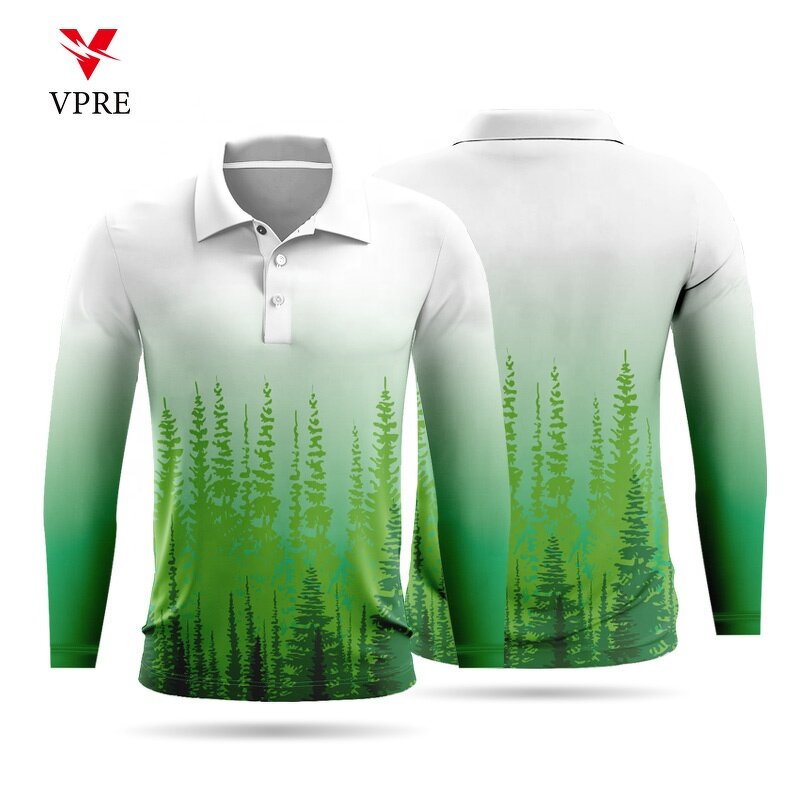 Blank Polo T-shirt - Manufacturer - Wholesale Custom Polyester Long Sleeve Sublimation Printing for Women