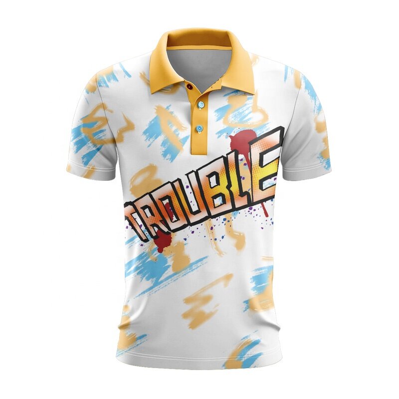 Polo Shirt - Manufacturer - High Quality Multiple Colors Custom Sublimation Embroidery Original