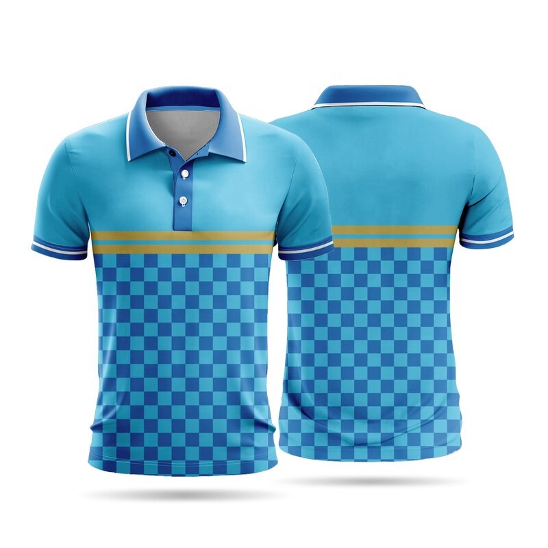 Rugby Polo Shirt - Manufacturer - Custom Design Original Sublimation Short Sleeve Polyester Golf Unisex