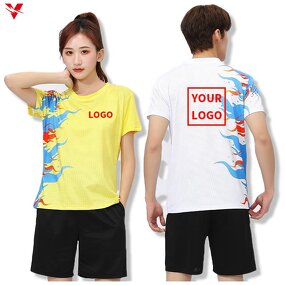 Women's Badminton Shirt - Manufacturer - Print Golf Wear Quick Dry Table Tennis Volleyball Jersey GJ252