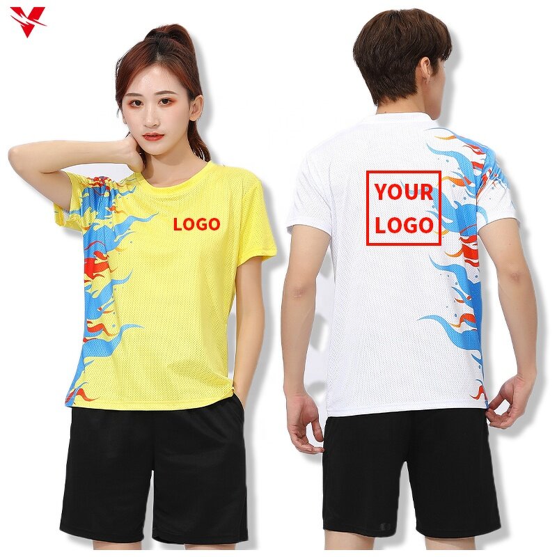 Women's Badminton Shirt - Manufacturer - Print Golf Wear Quick Dry Table Tennis Volleyball Jersey GJ252