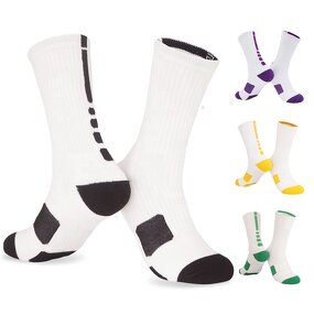 Basketball Socks - Manufacturer - Men Outdoor Anti Slip Cycling Stretch Fabric Breathable Sweat DML7313