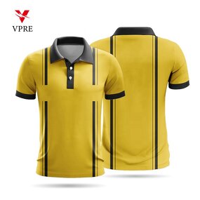 Golf Polo Shirt - Manufacturer - Polyester Mens Custom Sublimation Short Sleeve Quick Dry Breathable