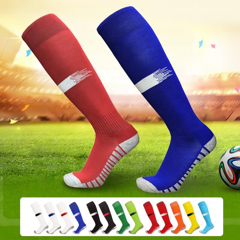 Youth Football Socks - Manufacturer - Thick Towel Bottom Mid-tube Non-slip Basketball Sports Stockings CJM682