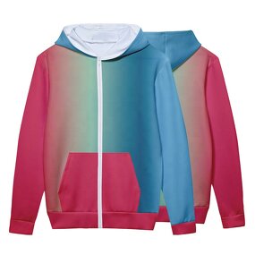 Women's Zipper Hoodie - Manufacturer - Custom Sublimation Pullover 100% Polyester Embroidered Casual Tops