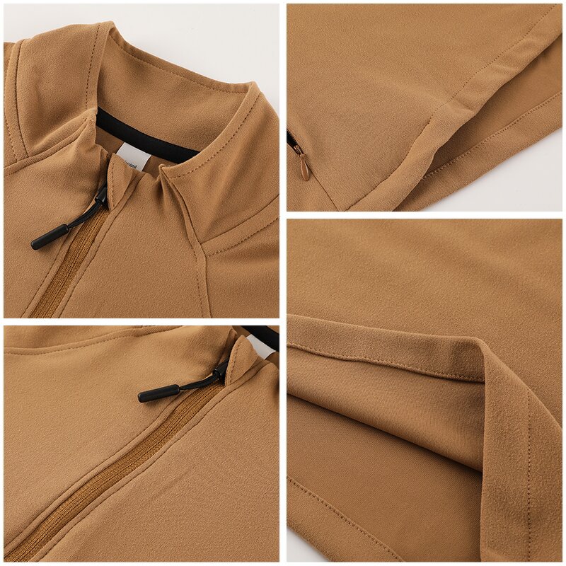 Yoga Cardigan Top - Manufacturer - Wholesale Full Zipper Long Sleeved Women Sports Gym Fitness Suit 306