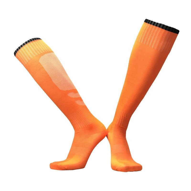 Kids Football Socks - Manufacturer - Non-slip Long Tube Over the Knee Outdoor Gym Striped Soccer EDP517