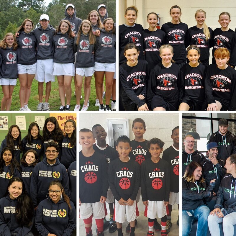 Men's Sweatshirt Hoodie - Manufacturer - Sublimation Embroidery 100% Polyester Women Pull Over Unisex