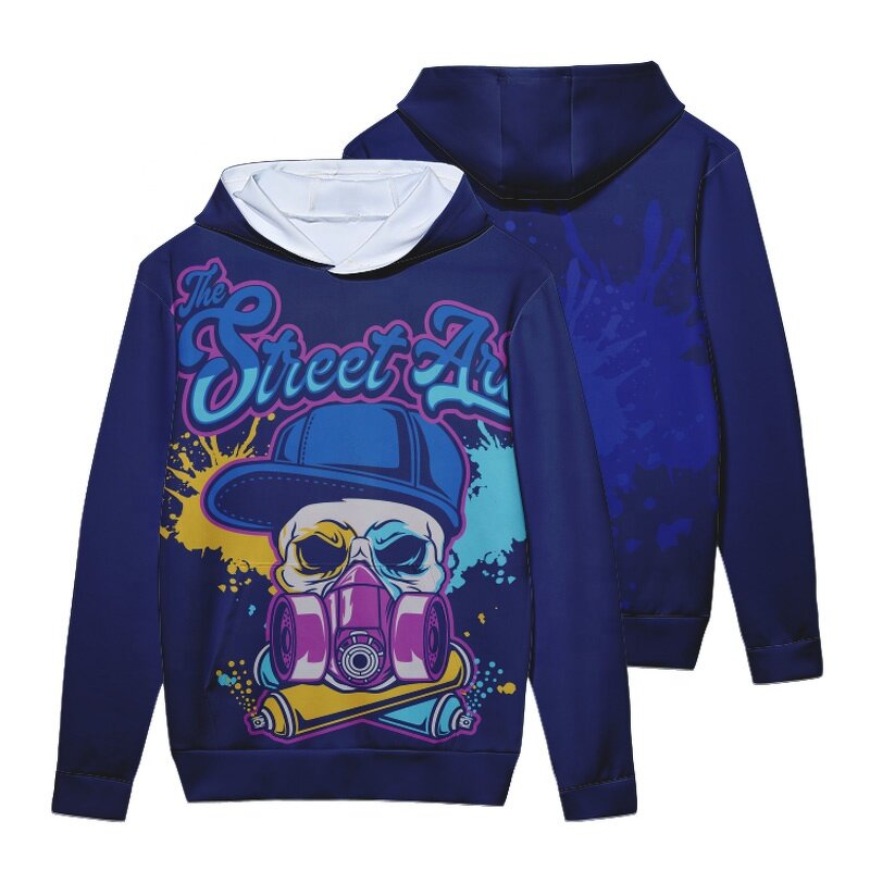 Oversize Women's Hoodie - Manufacturer - Custom Sublimation Embroidery Winter Men Thick Fabric Solid