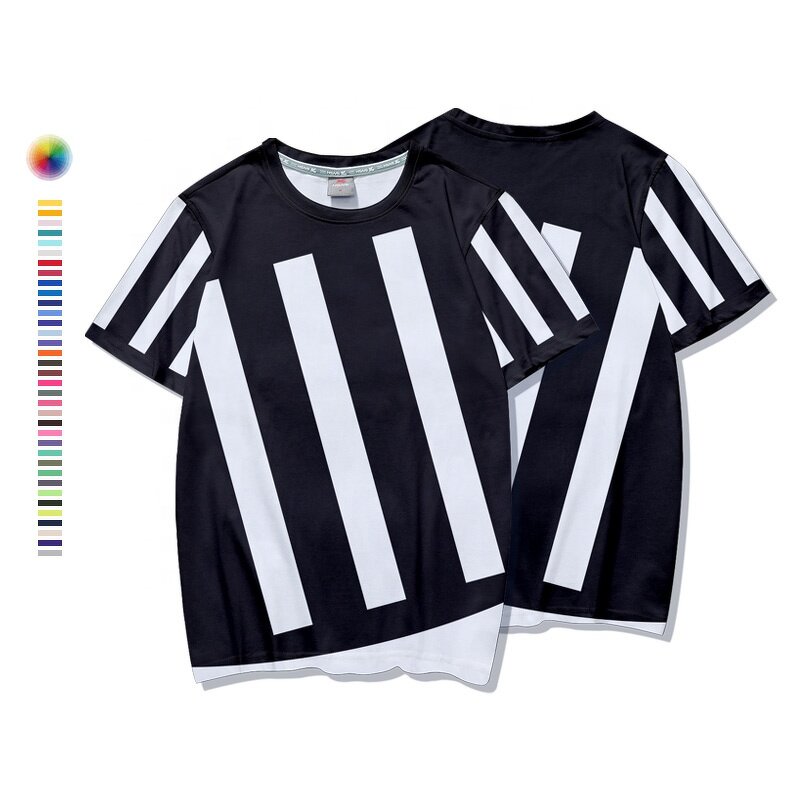 Women's T-shirt - Manufacturer - Wholesale 100% Polyester Short Sleeve O-Neck Plain Custom Digital Printing