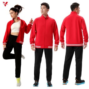 Women's Football Tracksuit - Manufacturer - Custom Polyester Winter Plus Size Outdoor Sportswear 6662