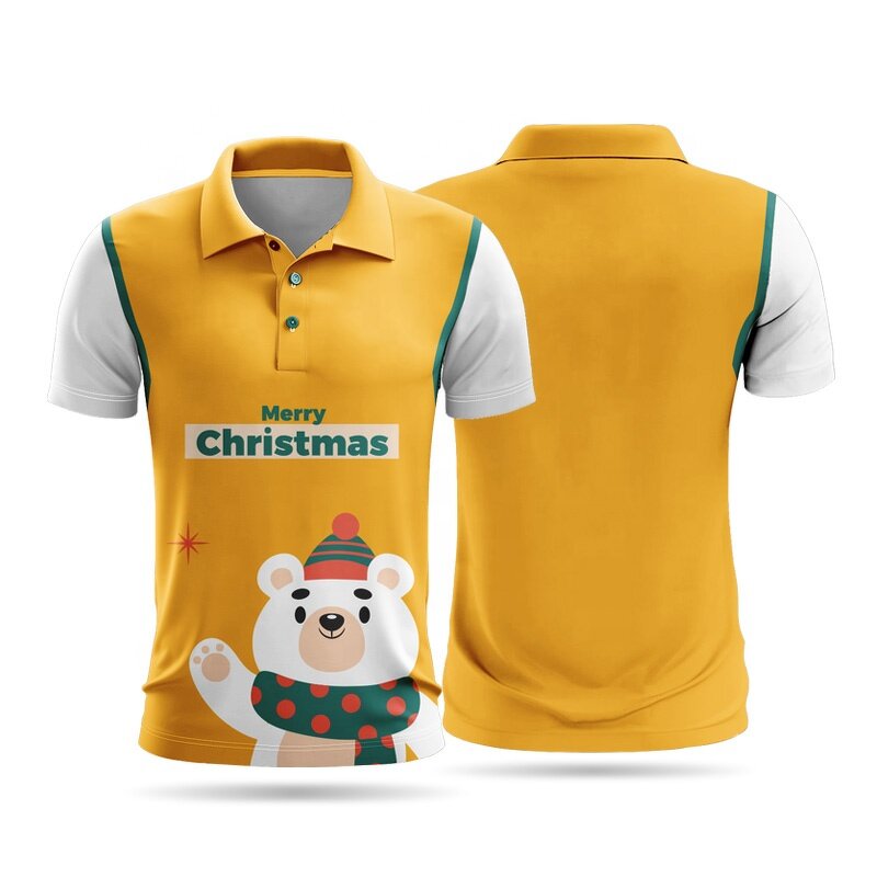 Men's Polo Shirt - Manufacturer - Wholesale Quick Dry Custom Sublimation Embroidery 100% Polyester