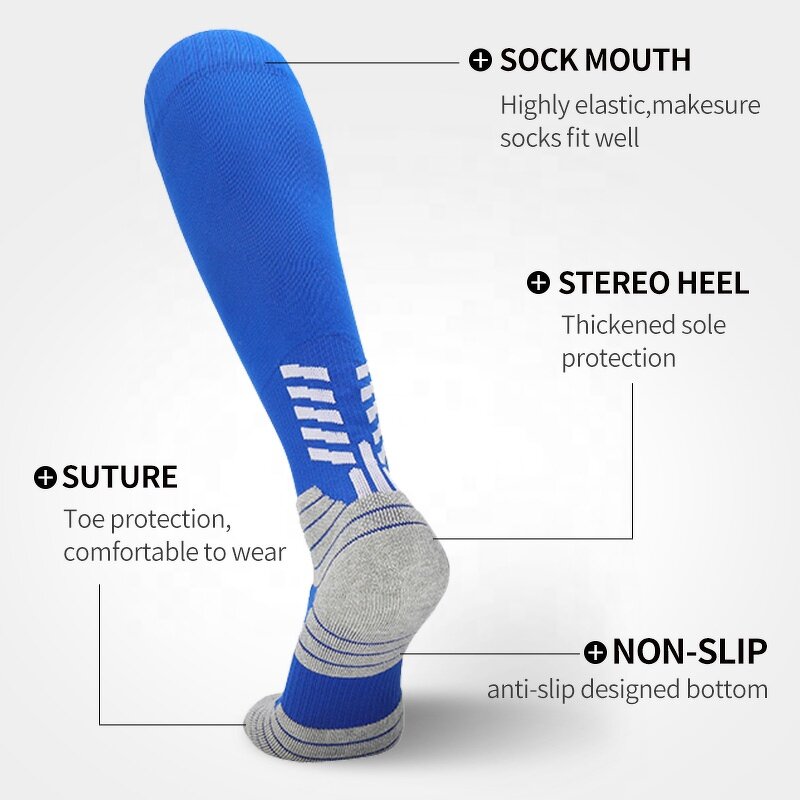 Adult Soccer Socks - Manufacturer - Non-Silp Professional Thickened Towel Bottom Match Outdoor Sports