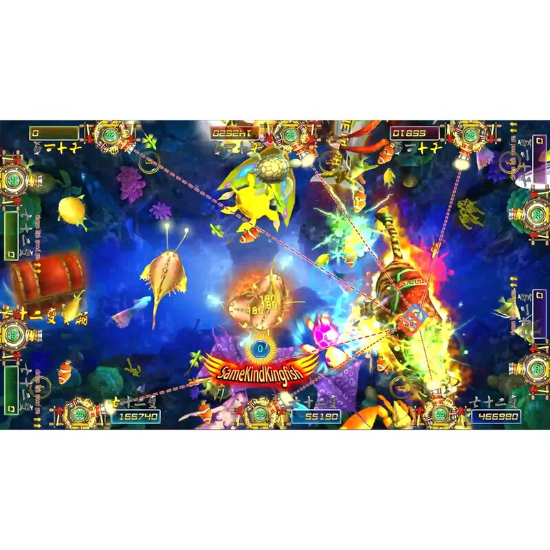 Fish Table Game Manufacturer - 4~10 Player Seventy-two Changes Arcade Shooting Bird Fish Host Accessories