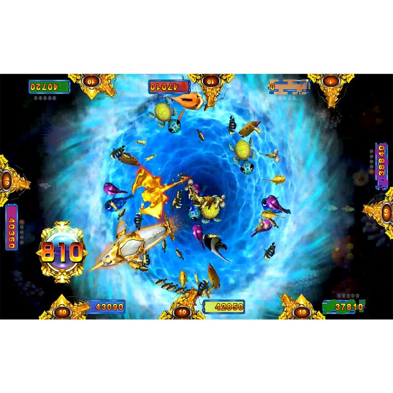 Fish Table Game Manufacturer - 4~10 Player Sea King 2 Beluga Arcade Shooting Host Accessories