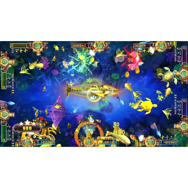 Fish Table Game Manufacturer - 4~10 Player Seventy-two Changes Arcade Shooting Bird Fish Host Accessories