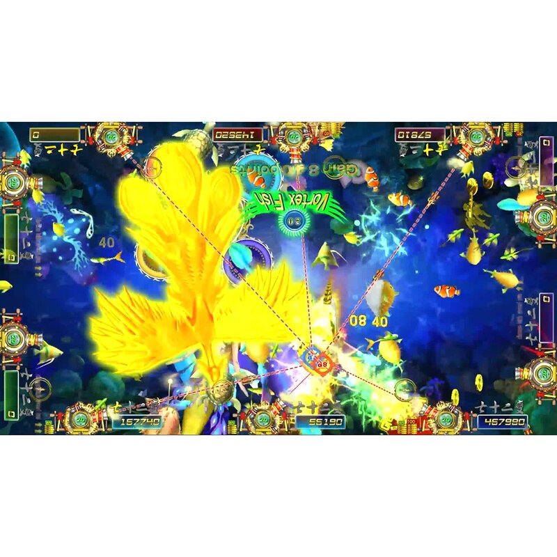 Fish Table Game Manufacturer - 4~10 Player Seventy-two Changes Arcade Shooting Bird Fish Host Accessories