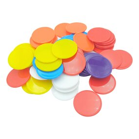 Plastic Token Manufacturer - Custom Light Board Game Currency Chip