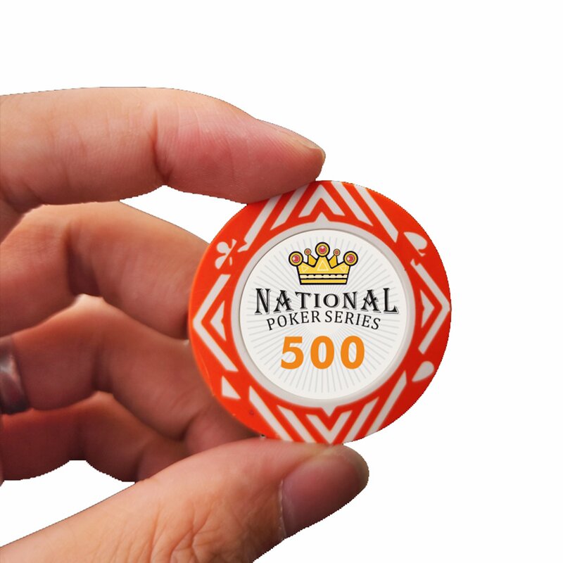 Poker Chips Manufacturer - Factory Free Design Custom Logo EPT/WPT Ceramic Texas Professional European