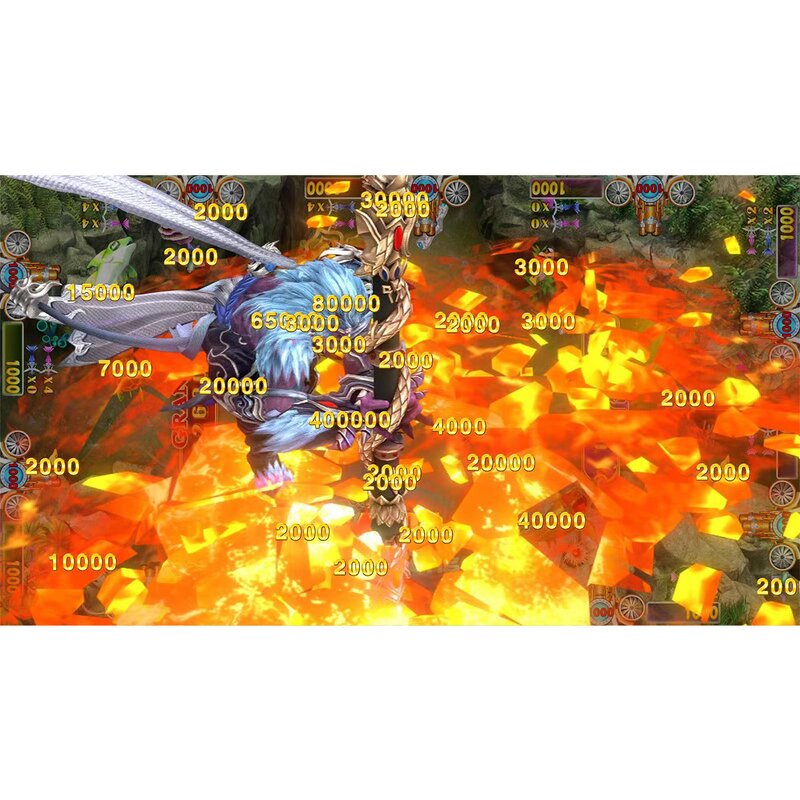Fish Table Game Manufacturer - 4~10 Player Monkey-Kingdom Plus Arcade Shooting Host Accessories