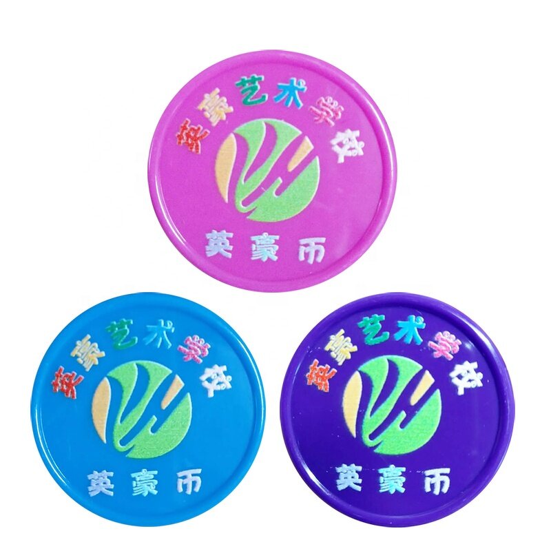 Plastic Token Coin Manufacturer - Wholesale Zhutong Custom Colored Colorful Printing