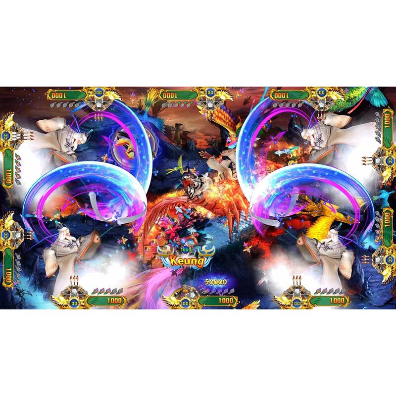 Fish Table Game Manufacturer - 4~10 Player Demon Hunting Bird Arcade Shooting Bird Fish Host Accessories
