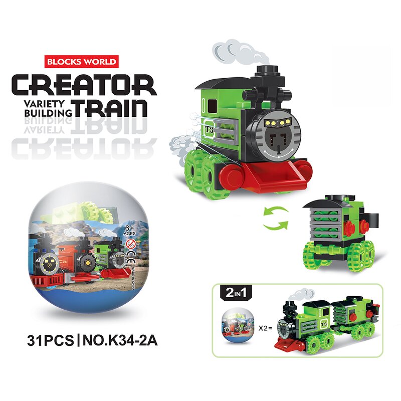 Capsule Toy Manufacturer - Wholesale Plastic Mini Building Block Surprise Egg for Kids Vending Machine