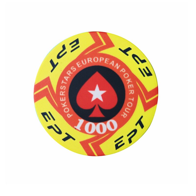 Poker Chips Manufacturer - Customized Logo Low MOQ EPT/WPT Ceramic Texas Professional European