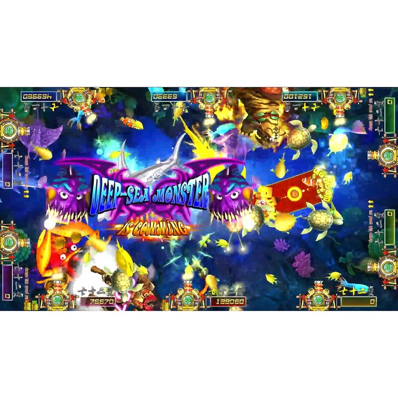 Fish Table Game Manufacturer - 4~10 Player Seventy-two Changes Arcade Shooting Bird Fish Host Accessories