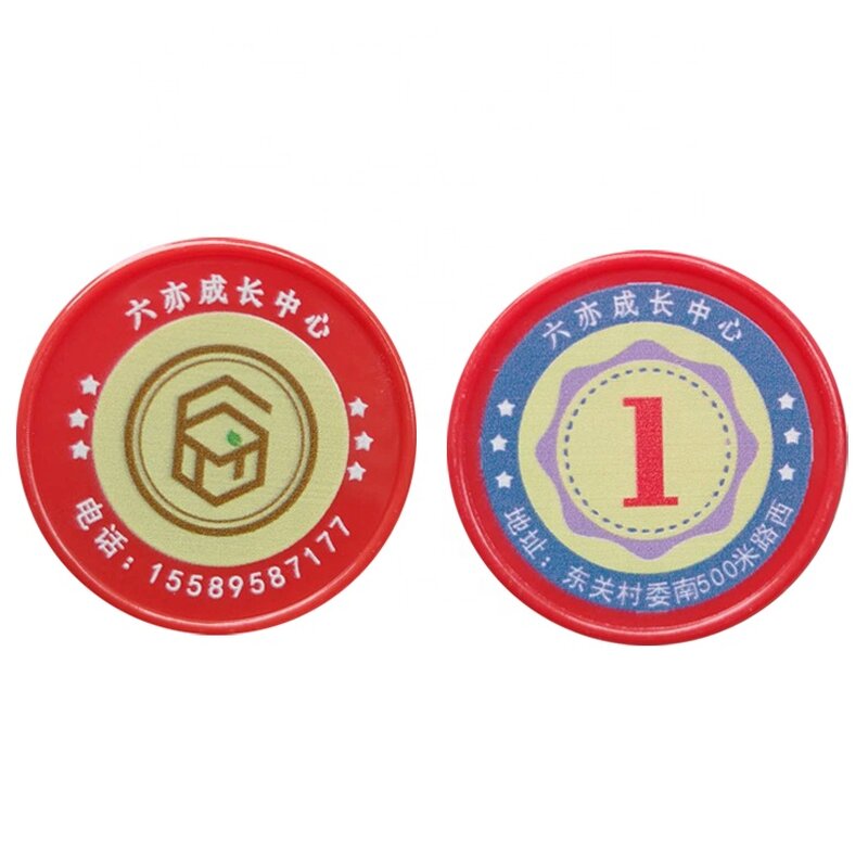 Plastic Token Coin Manufacturer - Customized Environmental Custom Colorful