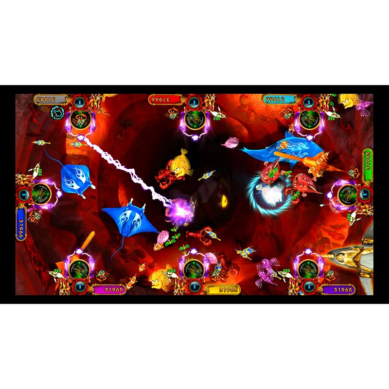 Fish Table Game Manufacturer - 4~10 Player Cabinet Ocean King Arcade Shooting Install Software