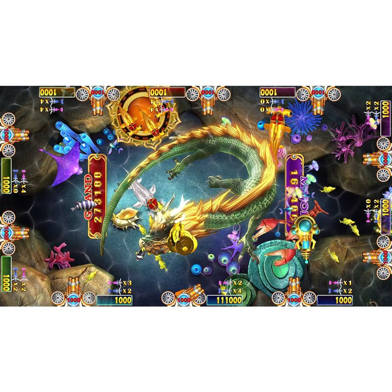 Fish Table Game Manufacturer - 4~10 Player Monkey-Kingdom Plus Arcade Shooting Host Accessories