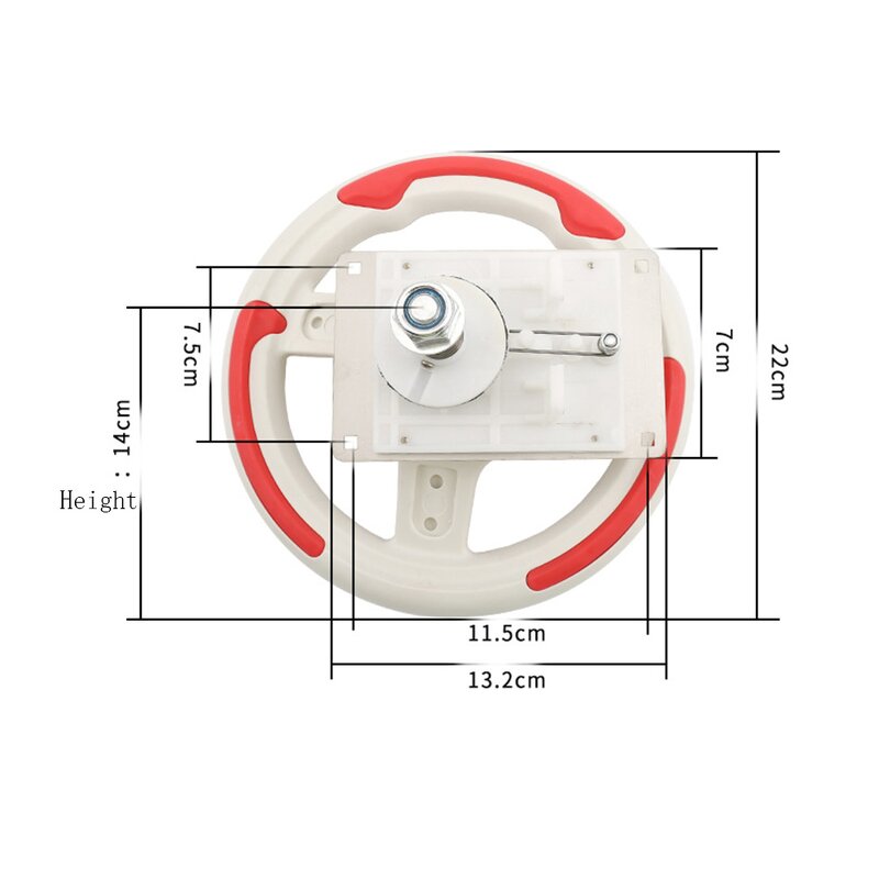 Steering Wheel Manufacturer - Racing Car Shaking Game Handle with Microswitch