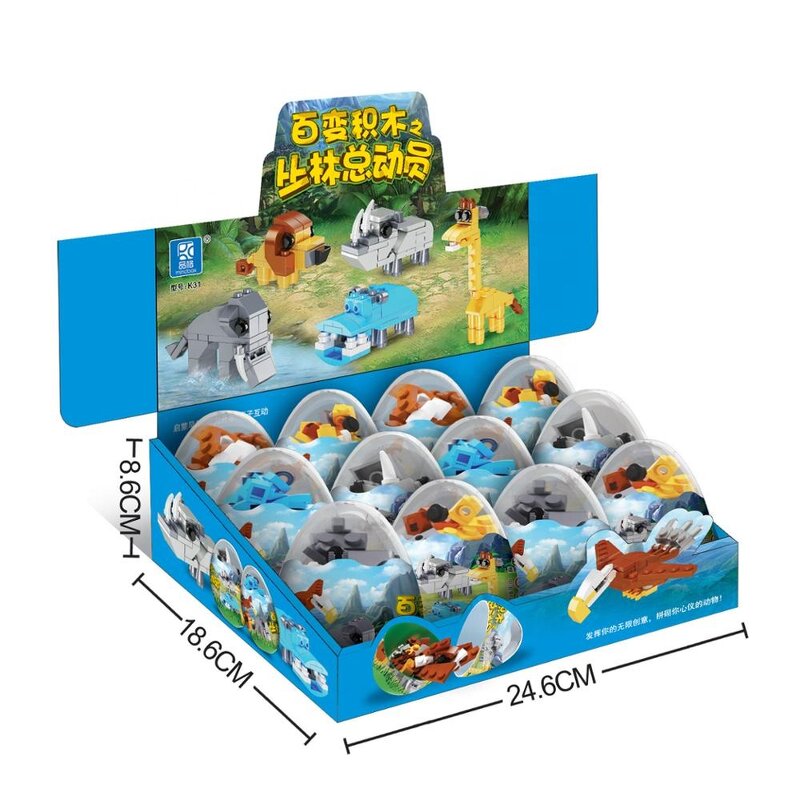 Capsule Toy Manufacturer - Wholesale Plastic Interesting Surprise Eggs for Vending Machine