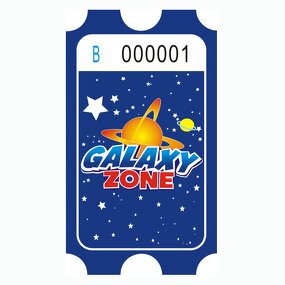 Redemption Ticket Manufacturer - Custom 180g Barcode Amusement Lottery for Arcade Game Machine