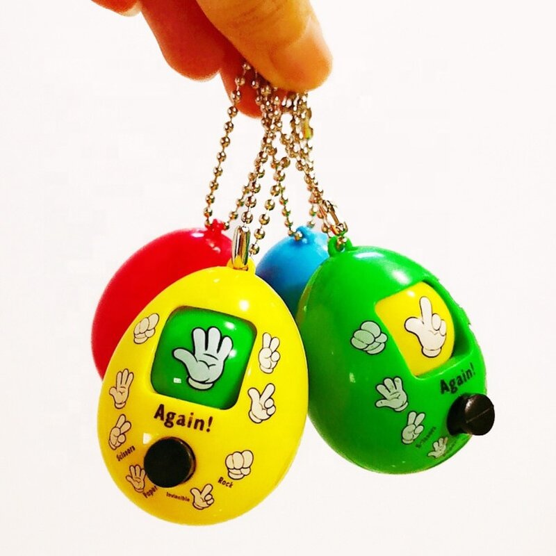 Capsule Toy Manufacturer - Wholesale Face Change Finger-guessing Mini Game Keychain for Kids