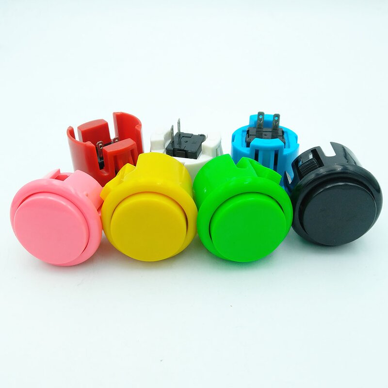 Push Button Switch Manufacturer - Illuminated Momentary LED 12 Volt Arcade