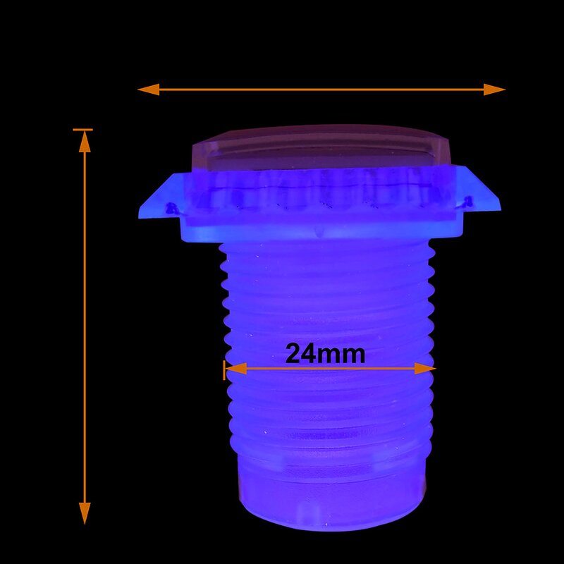 Push Button Switch Manufacturer - 33mm Square LED Illuminated for Arcade Game Machine