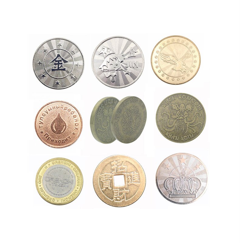 Arcade Token Manufacturer - Customized Metal Game Coins for Game Machine