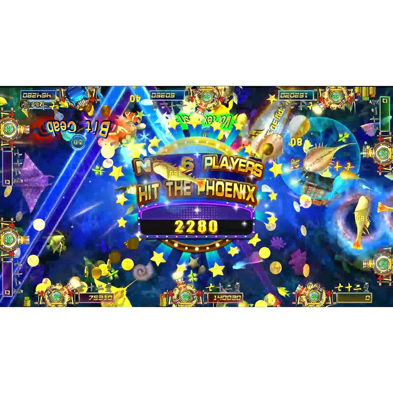 Fish Table Game Manufacturer - 4~10 Player Seventy-two Changes Arcade Shooting Bird Fish Host Accessories