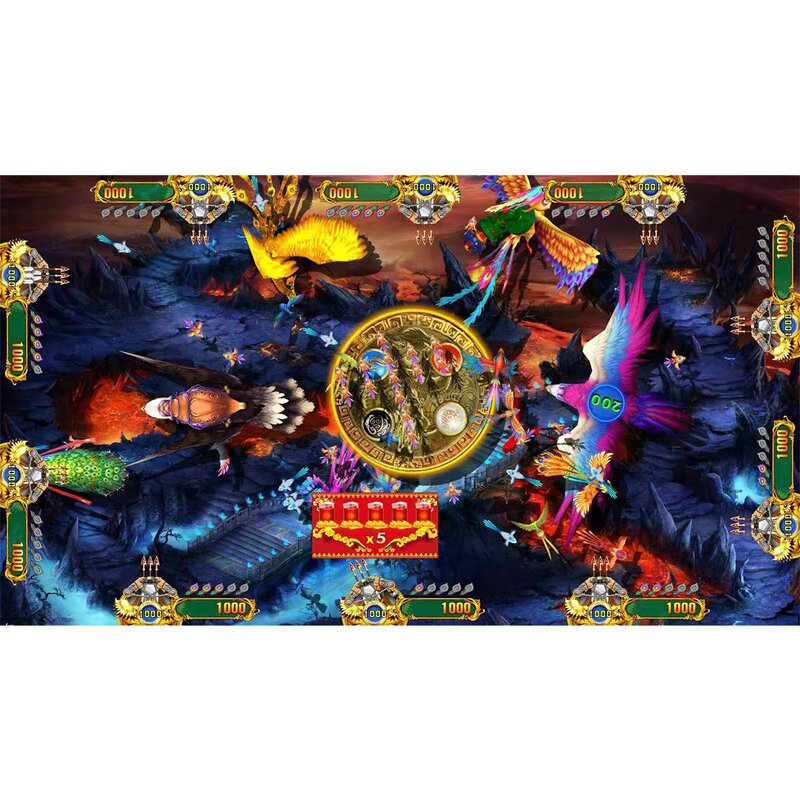 Fish Table Game Manufacturer - 4~10 Player Demon Hunting Bird Arcade Shooting Bird Fish Host Accessories