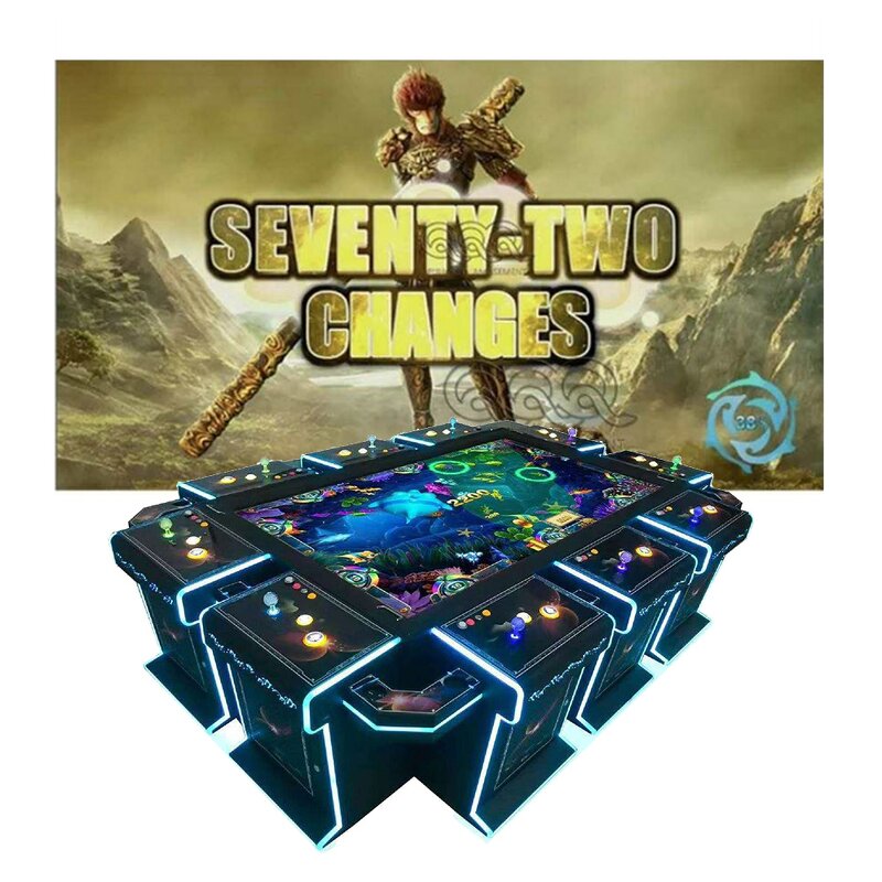 Fish Table Game Manufacturer - 4~10 Player Seventy-two Changes Arcade Shooting Bird Fish Host Accessories
