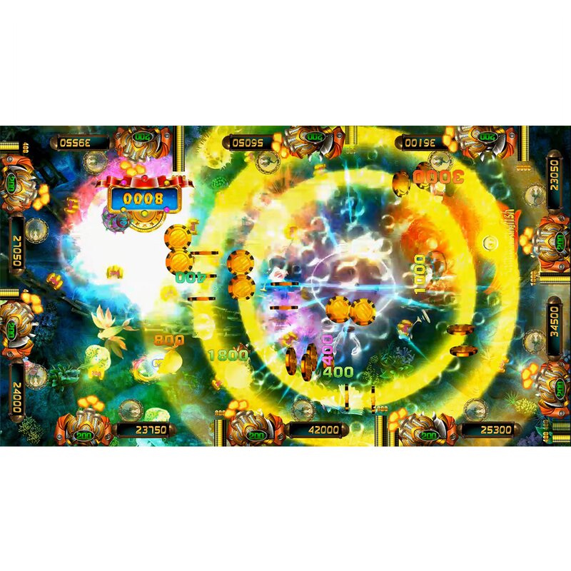 Fish Table Game Manufacturer - 4~10 Player Crazy Shark Arcade Shooting Host Accessories
