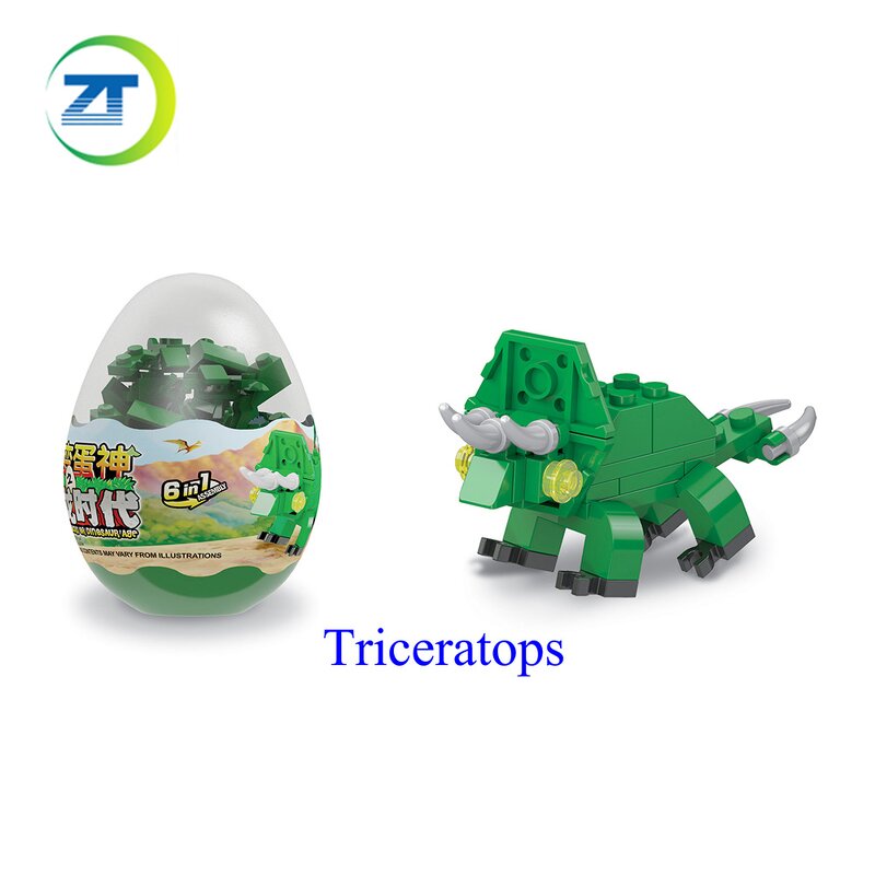 Capsule Toy Manufacturer - Wholesale Zhutong High Quality Plastic Mini Building Block Surprise Egg for Kids
