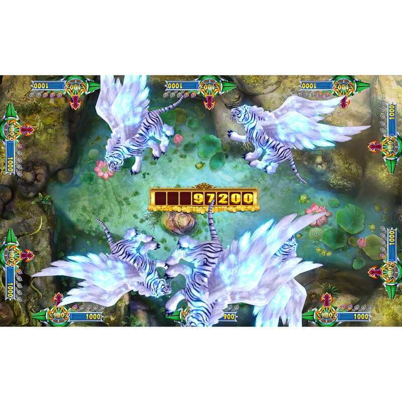 Fish Table Game Manufacturer - 4~10 Player Cabinet Bird Fairy Arcade Shooting Host Accessories