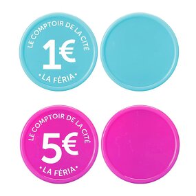 Plastic Token Coin Manufacturer - High Quality Environmental Custom Colorful