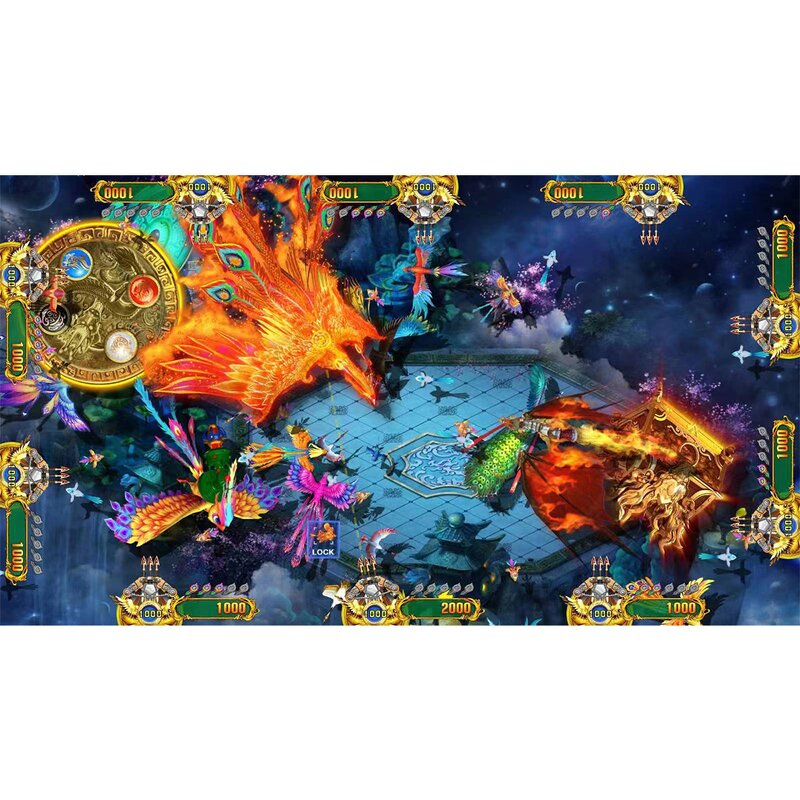 Fish Table Game Manufacturer - 4~10 Player Demon Hunting Bird Arcade Shooting Bird Fish Host Accessories