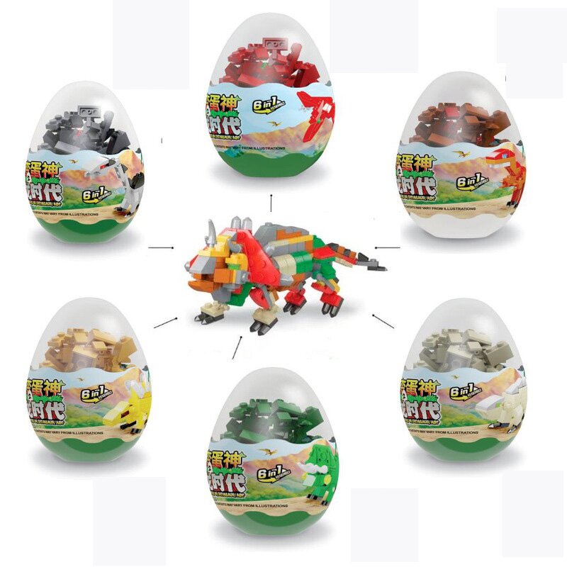 Capsule Toy Manufacturer - Wholesale Zhutong High Quality Plastic Mini Building Block Surprise Egg for Kids