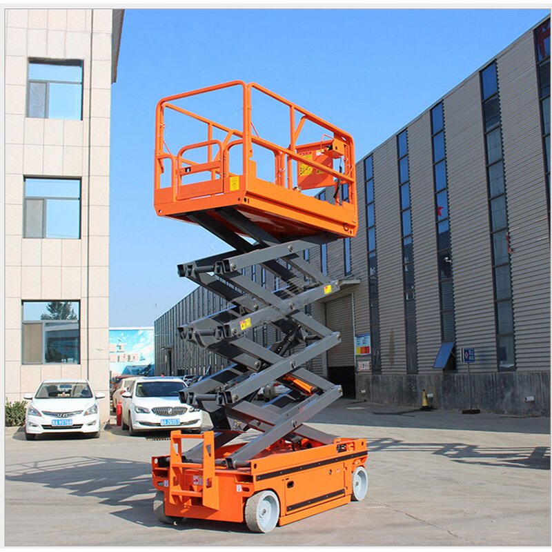 Scissor Lift Platform Manufacturer - 6-12m 14m 16m 230kg 450kg Hydraulic Battery for Rental