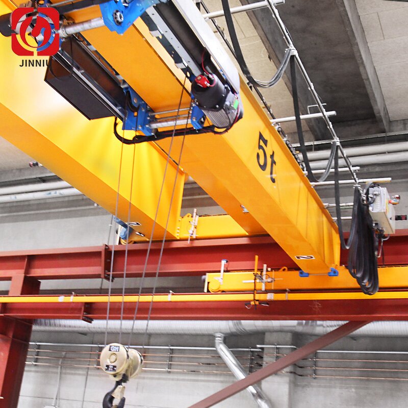 Overhead Crane Manufacturer - Top Selling HD 2T to 20T Manual Single Speed Electric Single Beam
